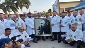 "Médicos" cubanos en Italia