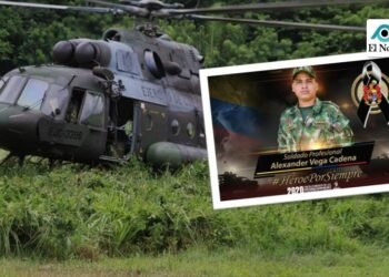 Ataque terrorista contra helicóptero del Ejército deja el saldo de un uniformado muerto en el Catatumbo