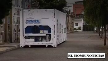 Colapsaron las morgues en Bogotá, cadáveres son almacenados en contenedores
