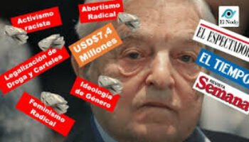 George Soros con su poderosa ONG financia a los indígenas que protestan contra el Gobierno en Colombia