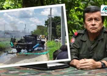 Atentado terrorista con carro bomba del ELN contra base militar deja el saldo de 3 personas heridas en Arauca
