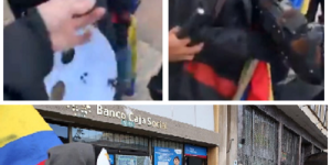 Representantes del Partido Verde, cómplices de un asaltante a un banco