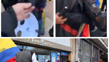Representantes del Partido Verde, cómplices de un asaltante a un banco