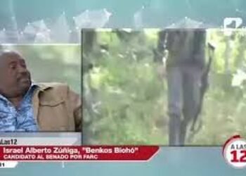 Ciudadanos recuerdan los crímenes de Benkos Bioho, jefe terrorista del Bloque Efraín Guzmán de FARC posesionado como «Congresista de Colombia»