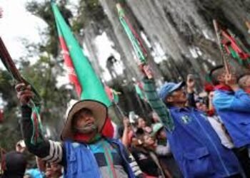 No permitan que el comunismo farco-petrista manipule y oprima a los buenos indígenas del Cauca