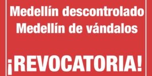 Fuera, alcalde patrocinador del vandalismo