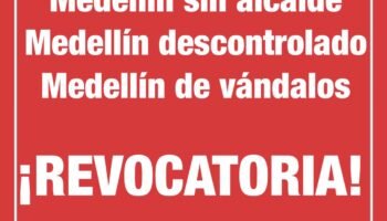 Fuera, alcalde patrocinador del vandalismo
