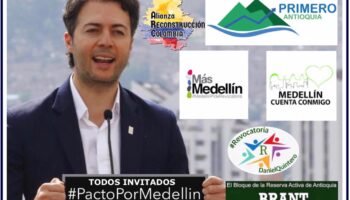 ALIANZA RECONSTRUCCIÓN COLOMBIA está con el PACTO POR MEDELLÍN