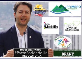 ALIANZA RECONSTRUCCIÓN COLOMBIA está con el PACTO POR MEDELLÍN