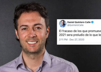 Alcalde de Medellín enciende la hoguera y reta a grupos de revocatoria en su cuenta de Twitter