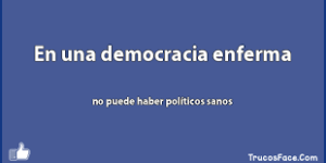 Una democracia enferma