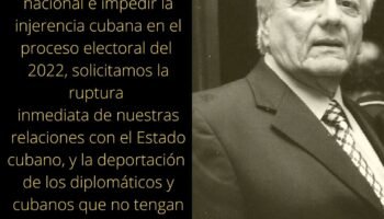 ¡Rompa relaciones con Cuba, Presidente!