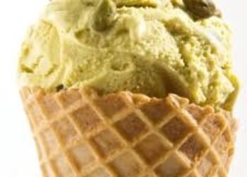 Helado de pistacho