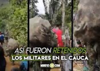 Retienen a más de 100 soldados y les piden salir de Argelia, Cauca