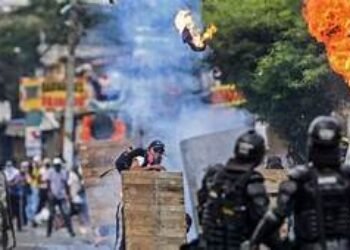 La guerrilla involucrada en el paro