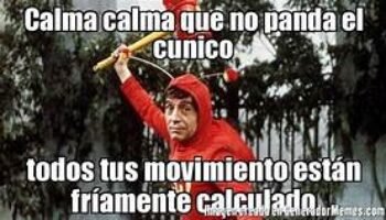 Que no cunda el pánico