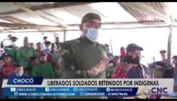 (EN VIDEO) Soldados cuentan el mal trato recibido por indígenas que los secuestraron en el Chocó