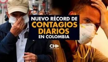 Récord de muertes y contagios por Covid-9 en Colombia