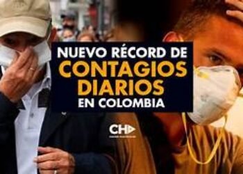 Récord de muertes y contagios por Covid-9 en Colombia