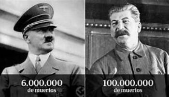 Comunismo y nazismo, hermanos gemelos