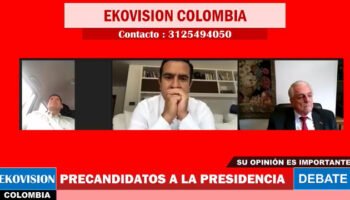 Debate de candidatos presidenciales en Ekovisión