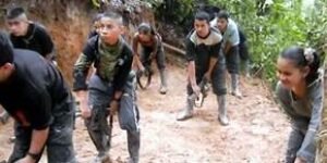 Infancia reclutada por las Farc