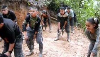 Infancia reclutada por las Farc