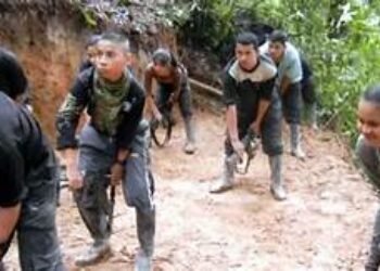 Infancia reclutada por las Farc