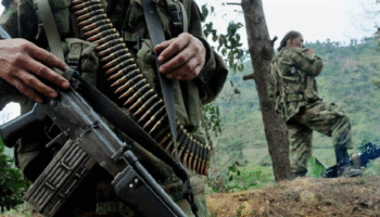 Reclutamiento criminal: FARC entrena a niños con rifles de madera