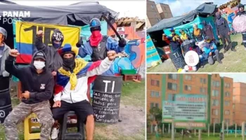 «Primera línea», las milicias urbanas que invaden Bogotá con entrenamiento a menores
