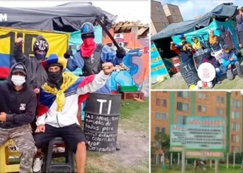 «Primera línea», las milicias urbanas que invaden Bogotá con entrenamiento a menores