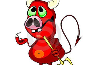 El diablo haciendo hostias