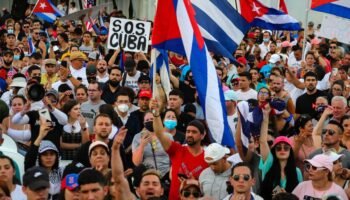 Furiosas protestas en localidades cubanas por los apagones