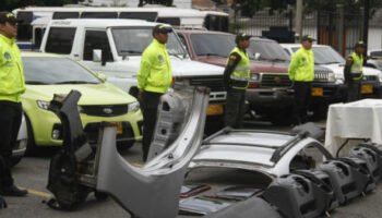 Crece hurto de vehículos. Muchos terminan en zonas narcoguerrilleras