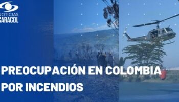 Incendios en Colombia hoy: mientras en Bogotá arden los cerros orientales, en Santander hay alerta