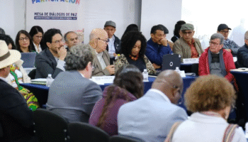 Así es el borrador del modelo de participación en el proceso con ELN