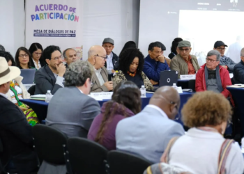 Así es el borrador del modelo de participación en el proceso con ELN