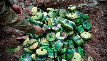 Seis policías cayeron en un campo minado en el sur de Bolívar: erradicaban manualmente cultivos ilícitos
