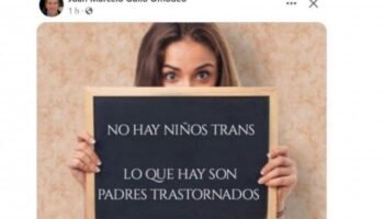 No hay niños trans, lo que hay son padres trastornados