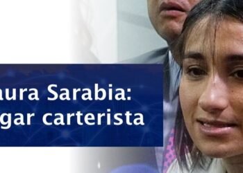 La carterista Laura Sarabia