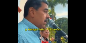 Venezuela. Este es Maduro: «Llevamos 1.200 capturados y vamos por 1.000 más. Y los voy a meter en Tocorón (cárcel venezolana) a toditos»