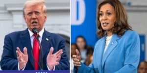 Trump llama a Harris “comunista” y compara algunos de sus métodos con los de Maduro