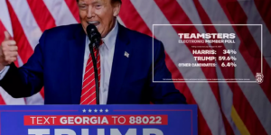 Histórico: el sindicato más grande de Estados Unidos apoyará a Trump en las elecciones