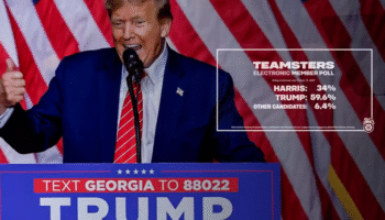 Histórico: el sindicato más grande de Estados Unidos apoyará a Trump en las elecciones