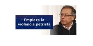 Colombia: empieza la violencia oficial