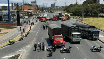 Se complica el paro camionero en el país este jueves 5 de septiembre: ya están afectados 153 municipios en 21 departamentos