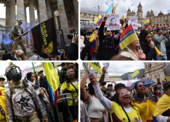 Marcha del 23 de noviembre: Así se movilizaron en Bogotá, Medellín y Cali contra el Gobierno Petro. Promotores reconocen baja asistencia
