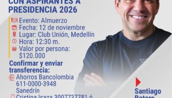 ☝🏻CICLO DE CONVERSATORIOS CON ASPIRANTES A PRESIDENCIA 2026