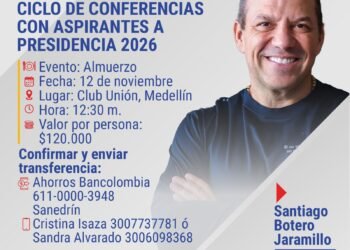 ☝🏻CICLO DE CONVERSATORIOS CON ASPIRANTES A PRESIDENCIA 2026