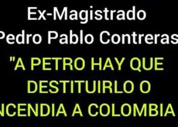 A Petro se lo destituye , o incendia a Colombia !